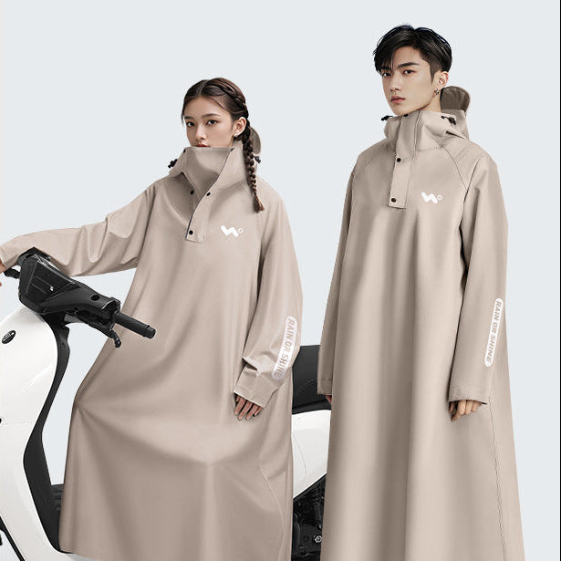 2026 Full-Body E-Bike Raincoat – Unisex Leg-Separation Design