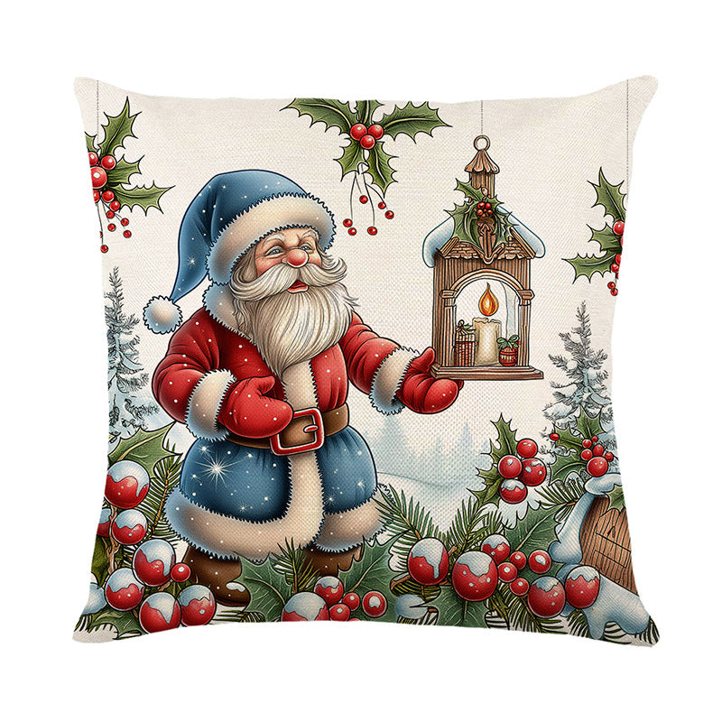 Temu Christmas Pillow Cover – Holiday Sofa Cushion Decor