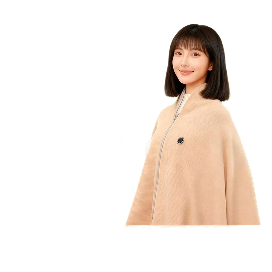 USB Graphene Electric Heating Shawl Multi-Speed Warm Blanket