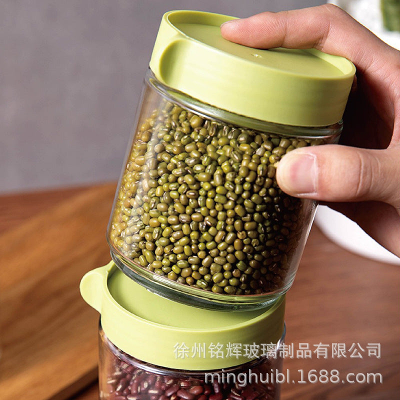 Custom Glass Storage Jar for Promotions