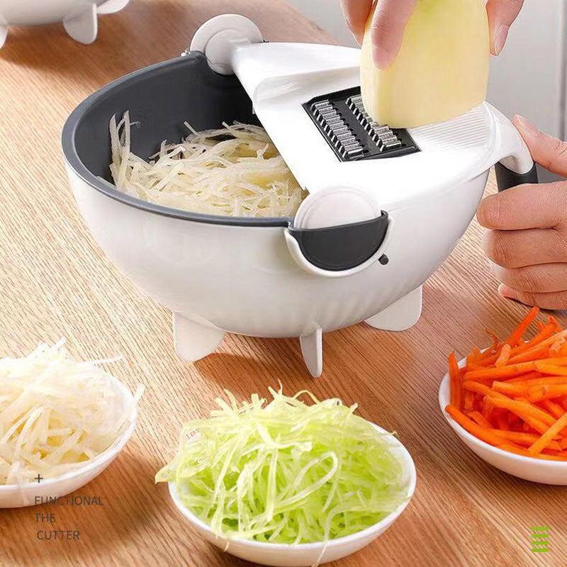 Wholesale Multifunctional Vegetable Cutter with Basket