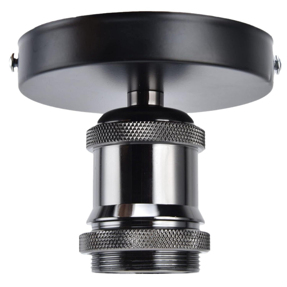 Retro Industrial Ceiling E27 Screw Ceramic Lamp Holder
