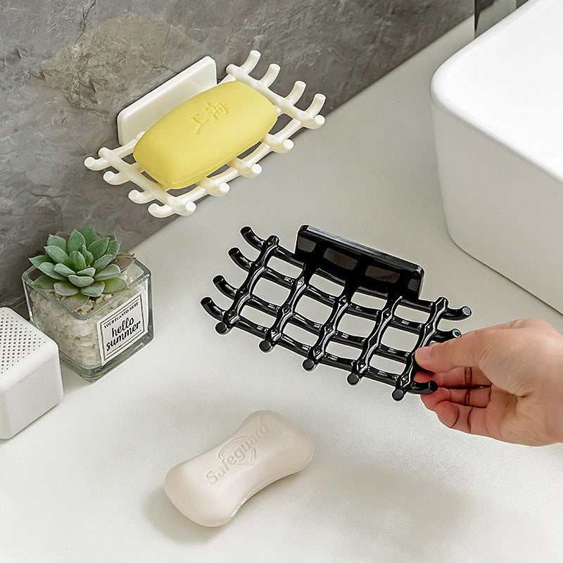 2023 Punch-Free Wall-Mounted Soap Box with Drain