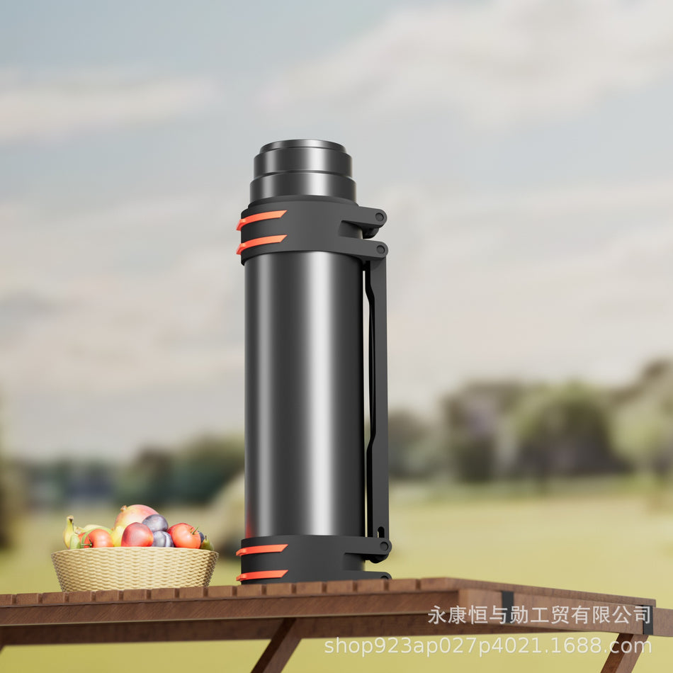 304 Steel Large Capacity Heat Pot – Outdoor & Travel Use