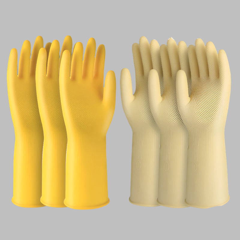 Thickened Latex Gloves for Kitchen & Car Cleaning