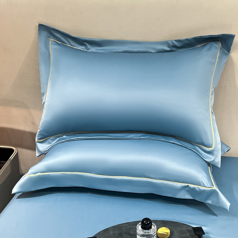 Cool Ice Silk Pillowcase for Summer Nights