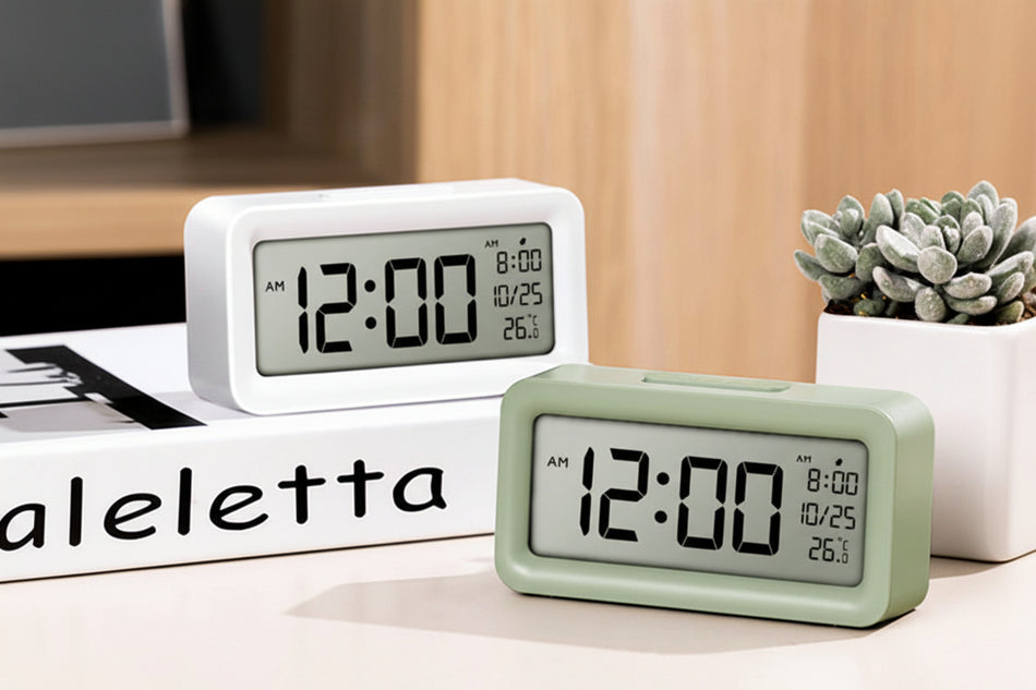Deli Le103 Smart Digital Alarm Clock with Night Light