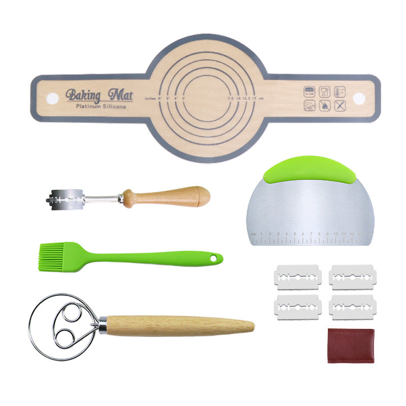 Bread Baking Tool Set – Cutter, Flat Knife, Dough Mixer