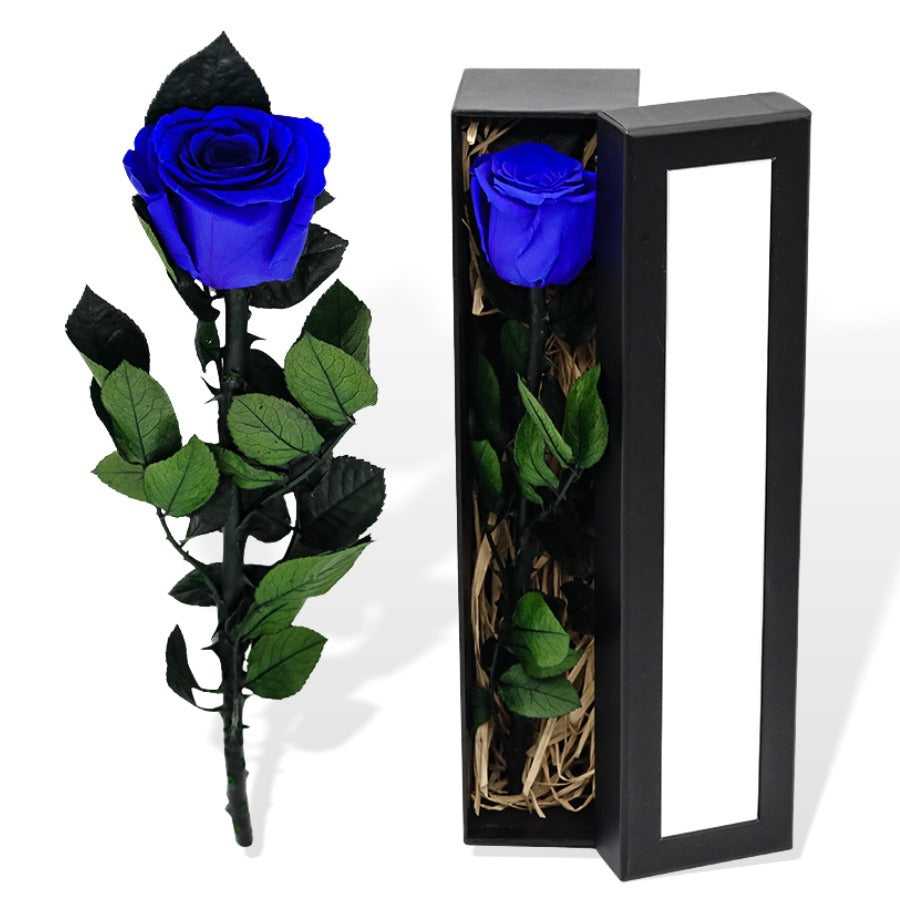 Single Rose Immortal Flower Gift Box Real Flower Valentine