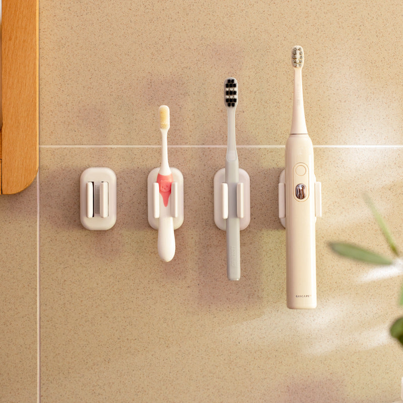 Toothbrush Rack & Shelf with Cup Holder