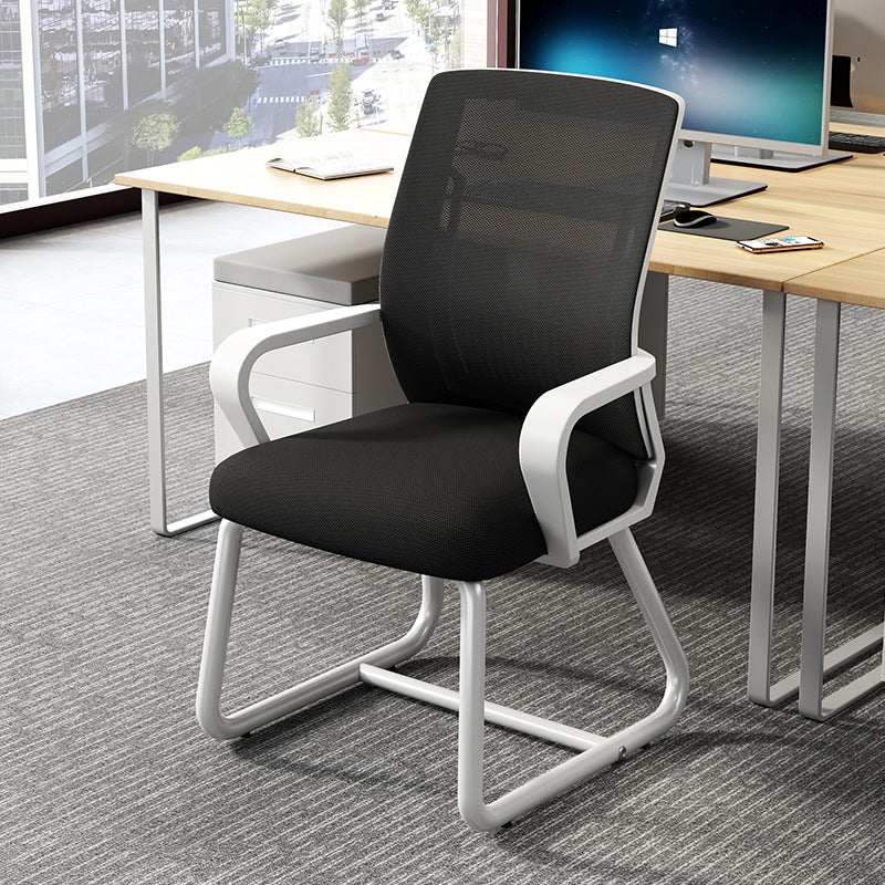 Bow-Style Office Chair for Conference & Home Use