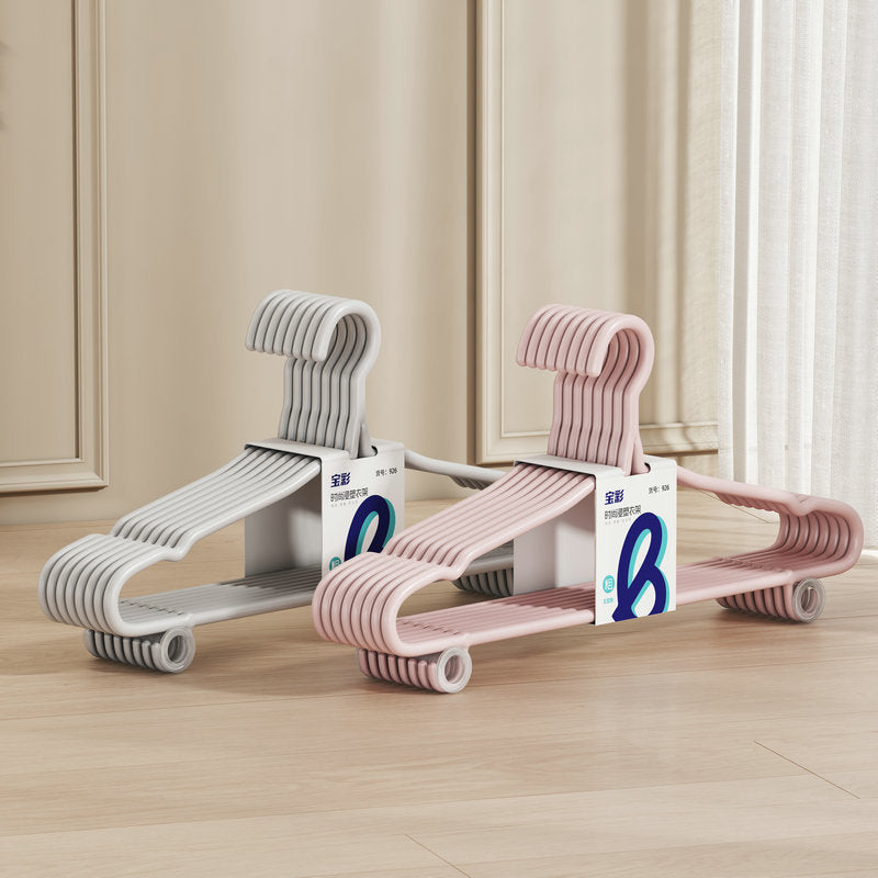 Extra Thick Non-Slip Clothes Hanger for Adults (10 pc)