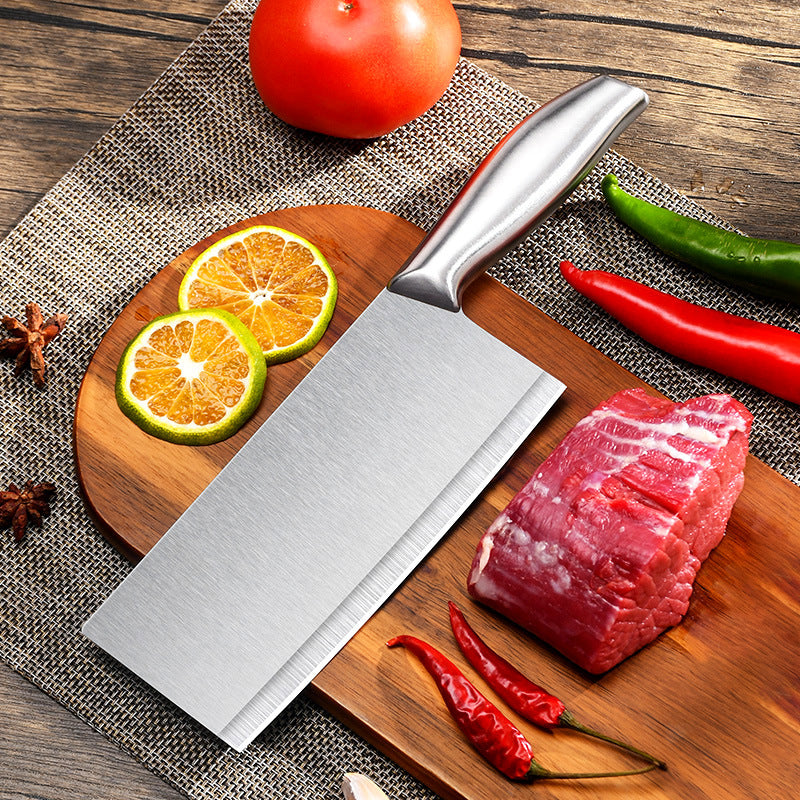 Yangjiang stainless steel kitchen knife household chef women's special knife kitchen knife slicing meat cutting knife sharp suit