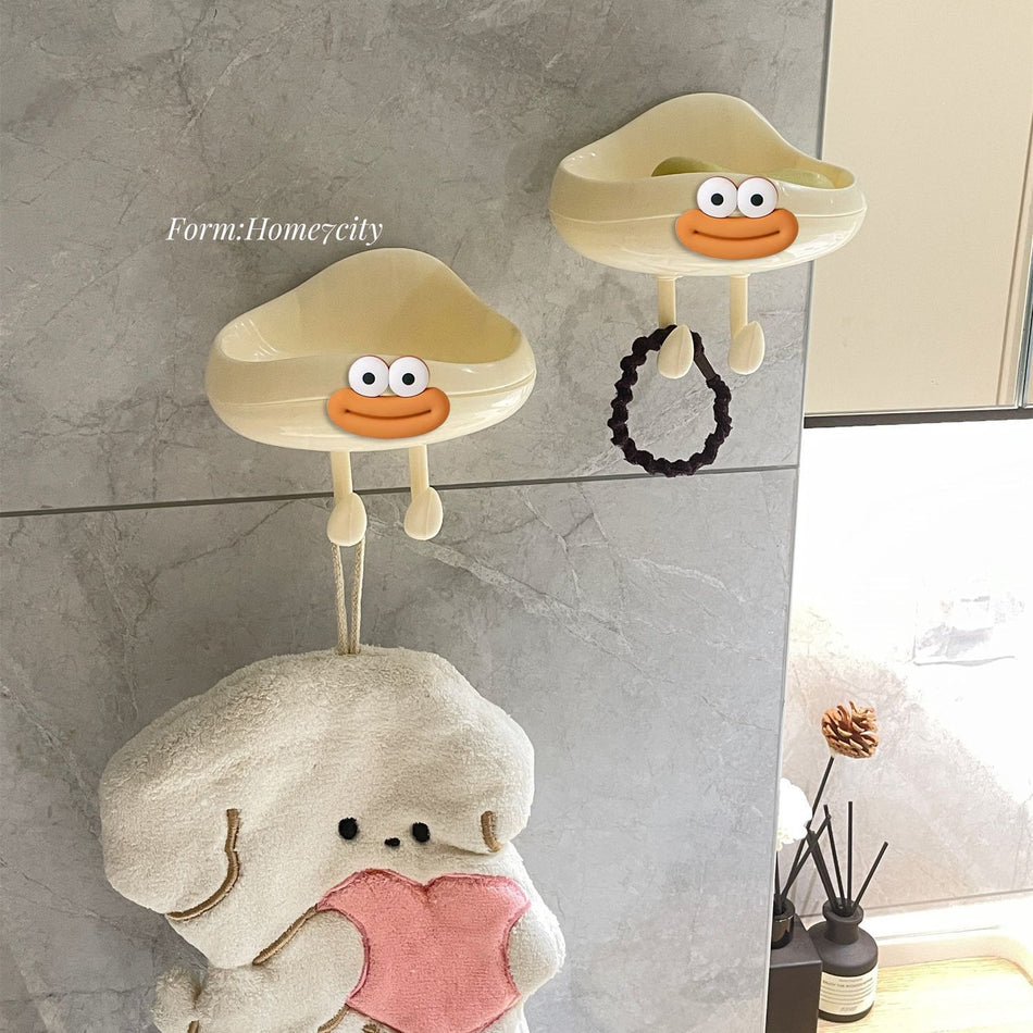 Cute Cloud Wall-Mounted Draining Soap Box