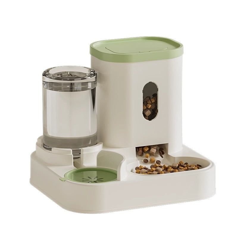 Double Pet Bowl – Cat & Dog Food and Water Feeder