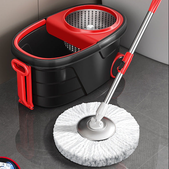 Rotating Wet and Dry Mop with Hand-Washable Bucket