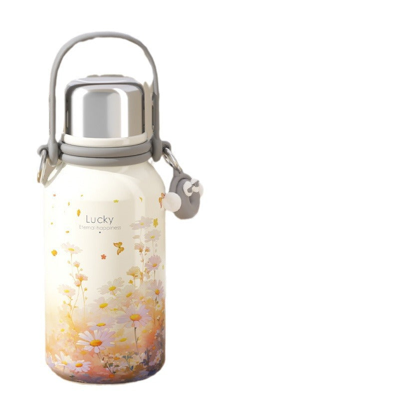316 Stainless Steel Thermos Cup – Large Capacity Travel Water Bottle