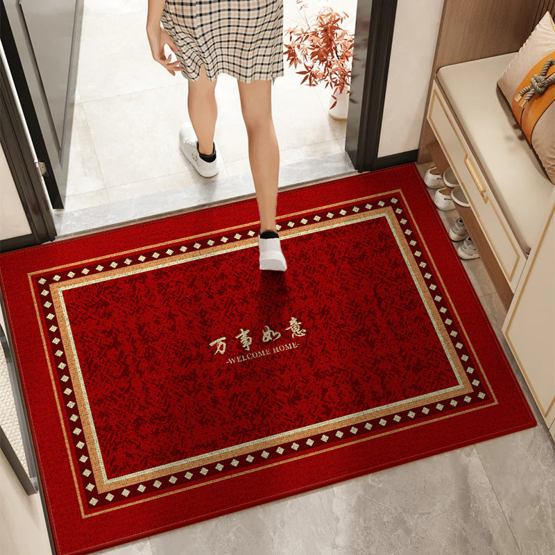 Crystal Velvet Entrance Mat Anti-Slip & Dirt Resistant