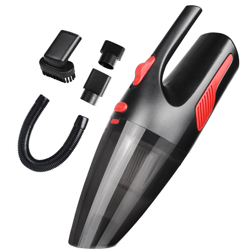 Wireless Car Vacuum Cleaner – Rechargeable Handheld Dust Collector with LED Light, Wet & Dry Portable Vacuum for Car Cleaning