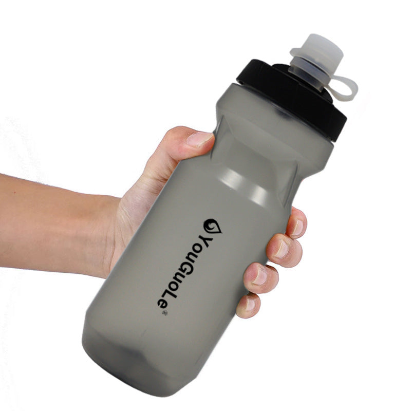 Transparent Squeeze Cycling Water Bottle