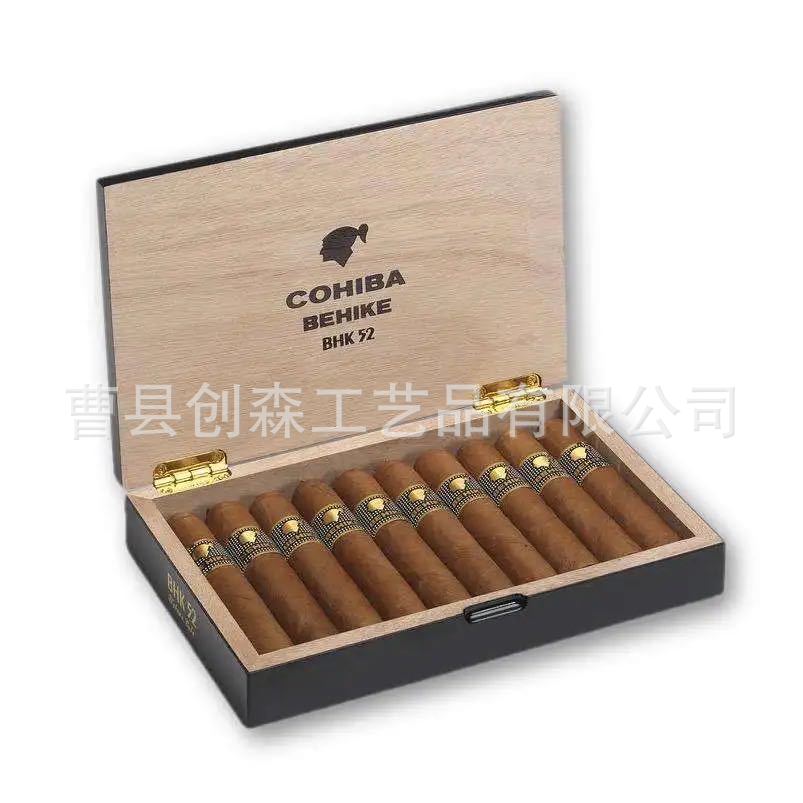 Vintage Wooden Cigar Storage Box Multifunctional Gift Box