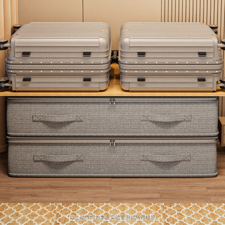 Dorm-Friendly Under-Bed Quilt Organizer