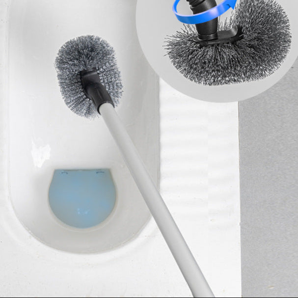 Retractable Aluminum Handle Toilet Brush