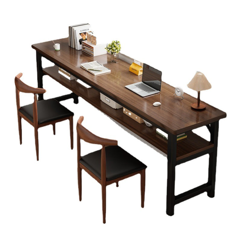“Modern Double Student Desk for Home & Study Room”