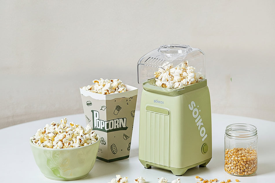Soikoi Siziku Mini Automatic Popcorn Machine for Kids