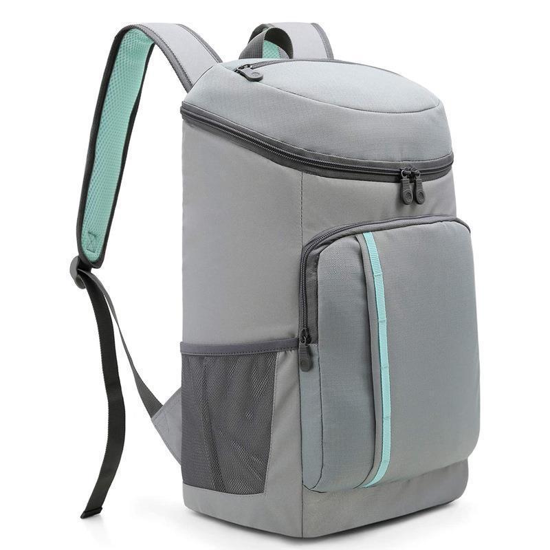 Camping Ice Bag Shoulder Insulation Backpack Large Capacity Oxford