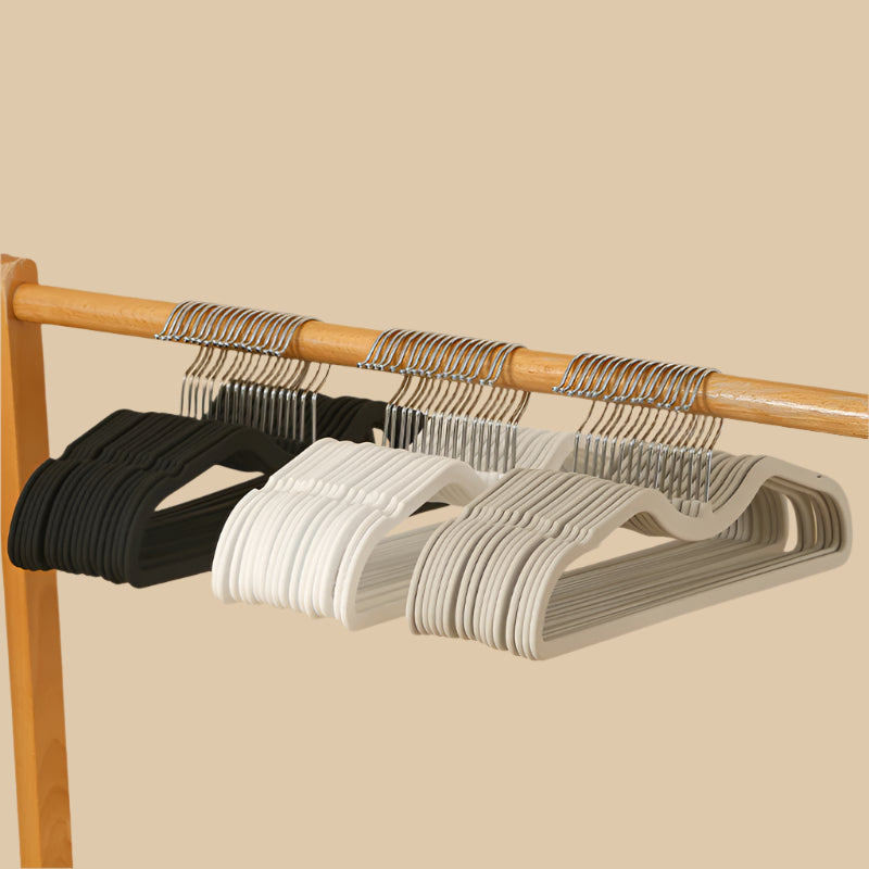 Anqin Short Neck Anti-Slip Clothes Hanger (10 pc)