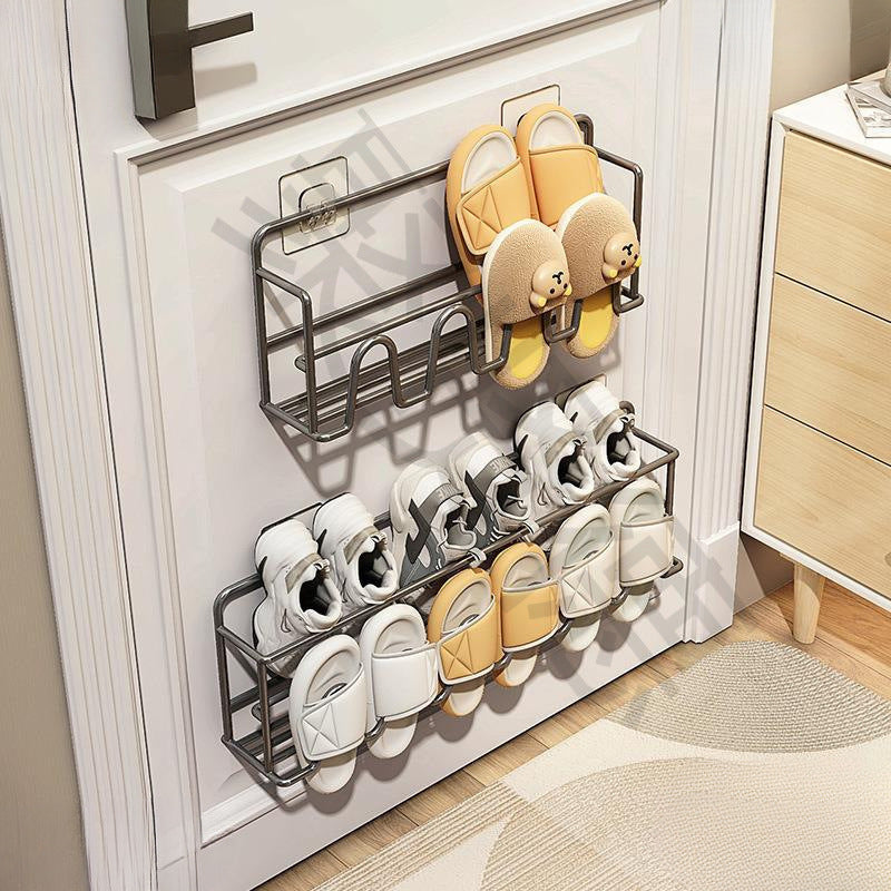 Punch-Free Door Shoe Rack – Space Saver