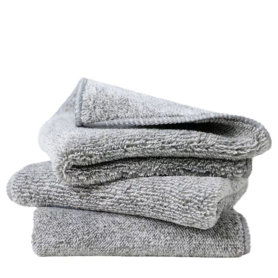 Thick Bamboo Charcoal Dish Cloth – Oil & Hair Removing