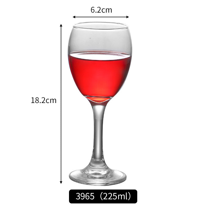 Red Wine Glass Goblet Set for Home Hotel Banquet