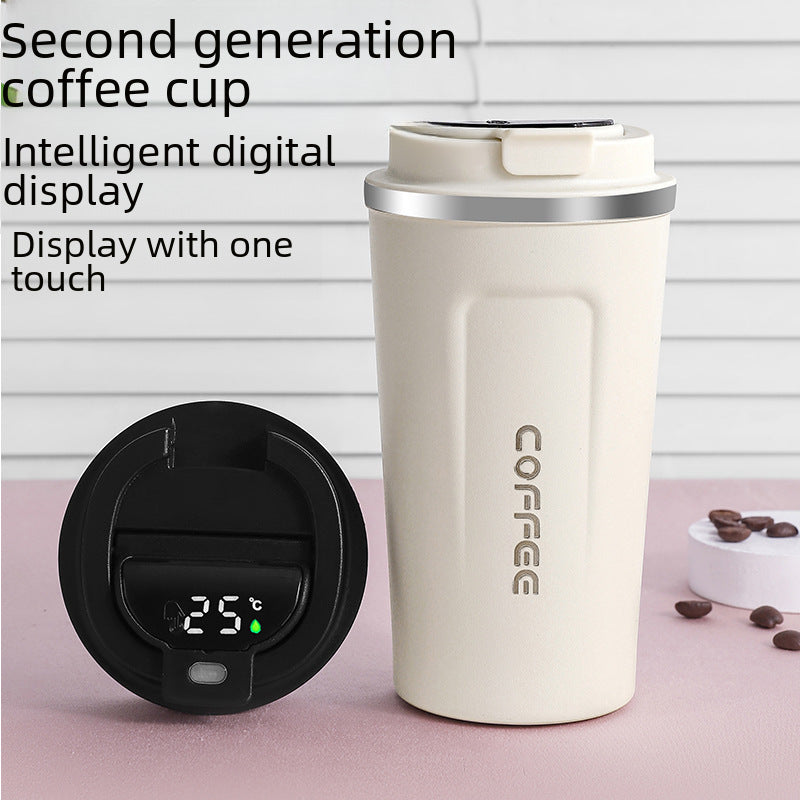 304 Stainless Steel Vacuum Coffee Cup – Custom Office Mug