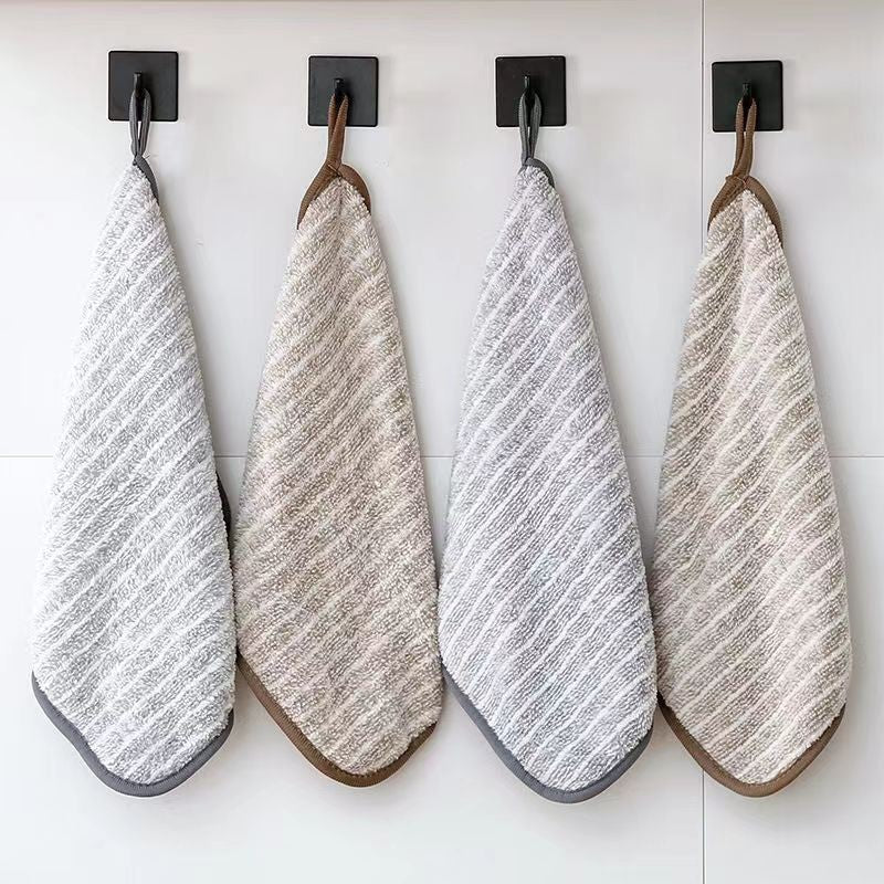 Bamboo Charcoal Fiber Oil-Free Kitchen Cleaning Rag
