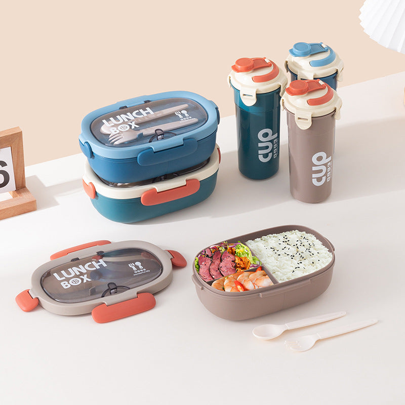 Retro-Style Light Lunch Box Set