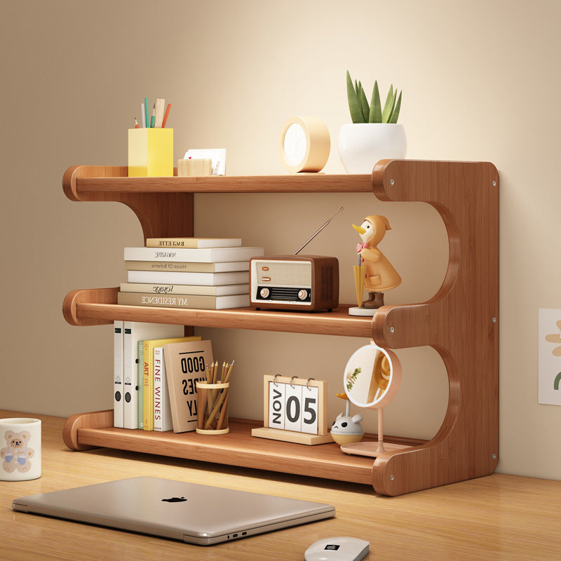 Small Desktop Bookshelf Dormitory Corner Storage Rack