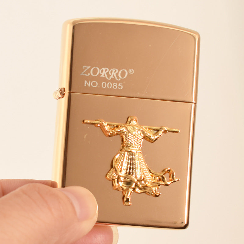 Zorro Kerosene Lighter – Vintage Men’s Gift & Durable