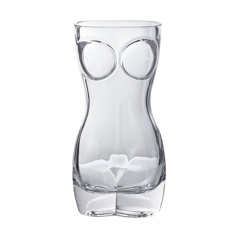 Creative Human Body Wine Mug Crystal Glass Large Bar Wine Cup