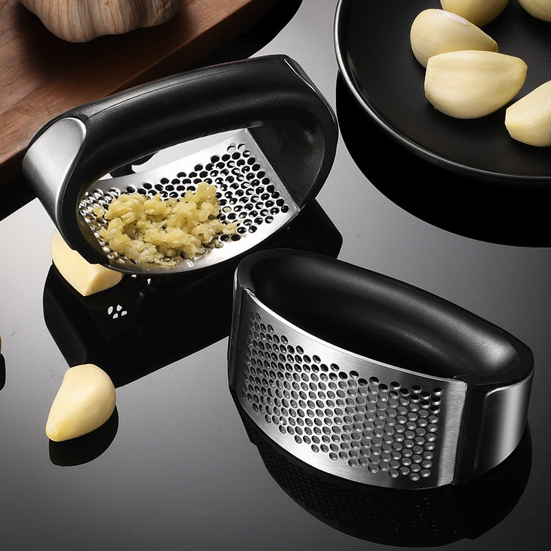 304 Stainless Steel Garlic Press Ring & Peeler Tool