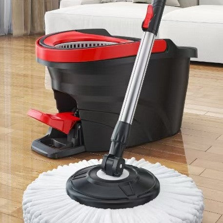 Rotating Pedal Mop Set – Hands-Free Household Cleaning