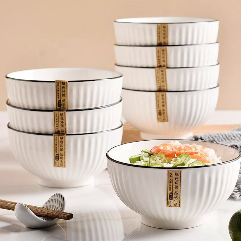 Simple Underglaze Ceramic Dish Set (2 pc)