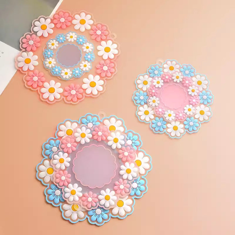 🌼 Daisy Silicone Coaster & Placemat – Heat-Resistant Anti-Scald Table Mat