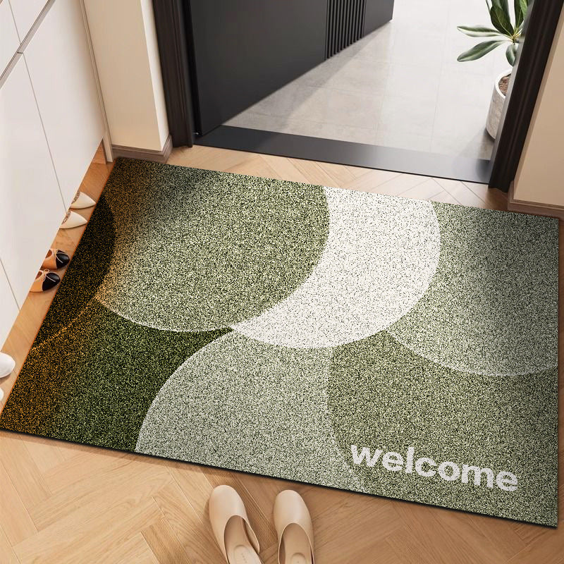 Round PVC Door Mat – Anti-Slip, Thickened, Dirt-Resistant Floor Mat