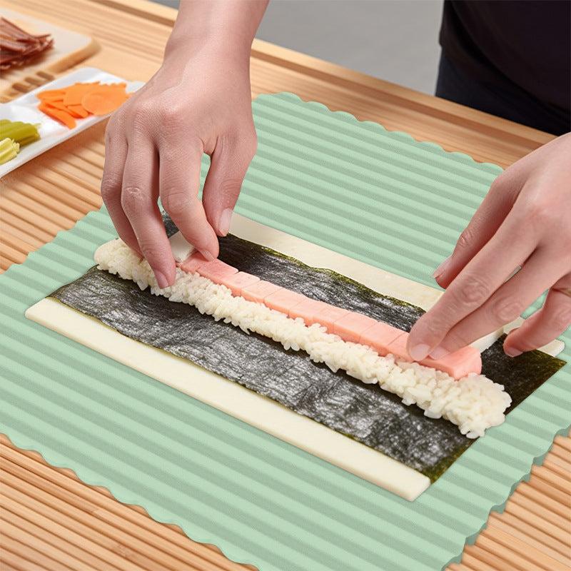Enlarged Silicone Sushi Mat - Heatproof Dining Tool