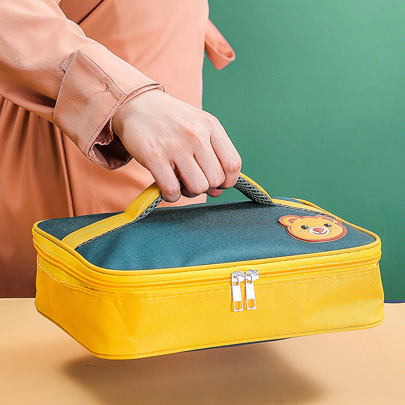 Stainless Steel Compartment Lunch Box for School