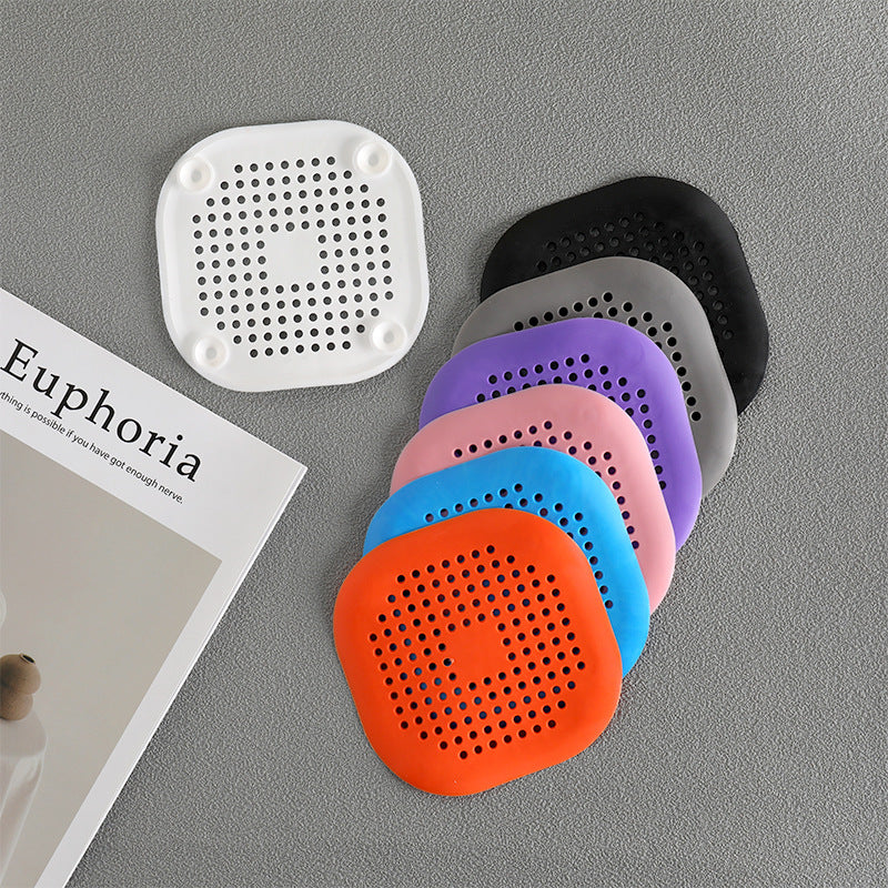 Bathroom Floor Drain Anti-Hair Filter Cover