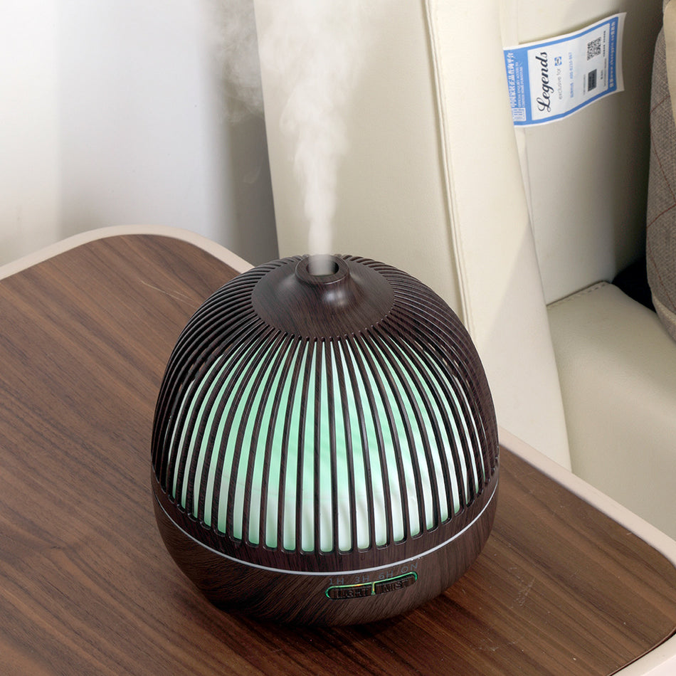 Wood Grain Bluetooth Aromatherapy Humidifier Large Capacity
