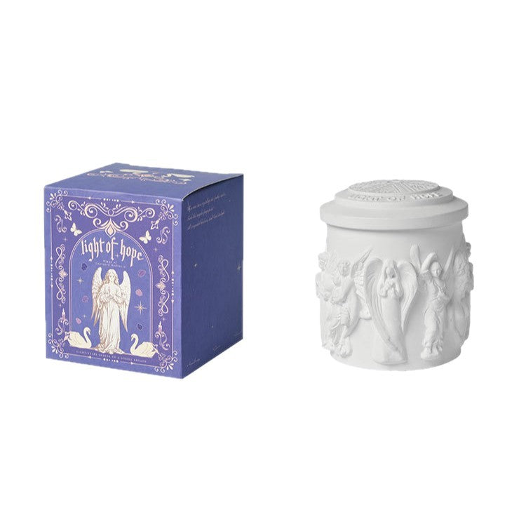 Cupid Angel Sculpture Scented Candle Luxury Home Decor